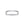 Minimalist Flush Set Crystal Square Band Ring