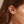 Dainty Four-Petal Cross Flower Stud Earrings