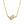 Teardrop Moissanite Swirl Bar Charm Necklace