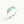 Daity Elongated Hexagon Gemstone Band Ring