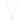 Geometric Blue Moonstone Pendant Necklace