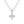 Double Moissanite Four Leaf Charm Necklace