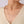 Dainty Teardrop CZ Pendant Station Necklace