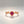 Dainty Magenta CZ Beaded Filigree Band Ring