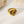 Chunky Gold Bezel Heart Gemstone Band Ring