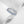 Light Blue Princess Crystal Eternity Band Ring