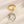 Dainty North Star Engraved Sun CZ Band Ring
