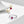 Dainty Ruby Red Oval CZ Stackable Band Ring