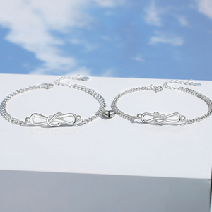 Magnetic Infinity Couple Matching Bracelet