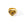 Chunky Gold Bezel Heart Gemstone Band Ring