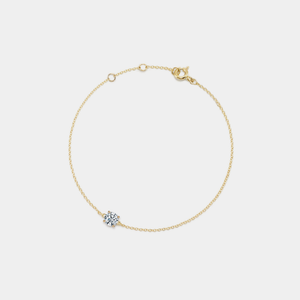 Zierliches Stapelarmband mit Herzanhänger