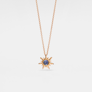 Custom Sun Photo Projection Necklace