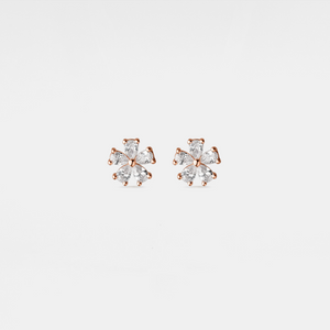 Dainty Tiny Small Flower Stud Earrings