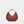 Woven Metal handle Crescent Hobo HandBag
