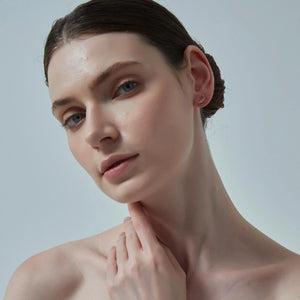 Ohrstecker mit Lorbeerblatt-Motiv