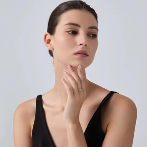 Ocean Wave Beach Stacking Band Ring