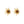 Dainty Sunburst Tiger Eye Stone Stud Earrings
