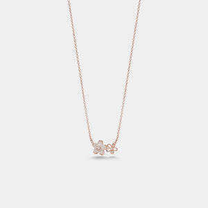 Collier de fleurs de cerisier Sakura