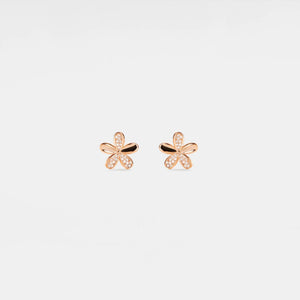 Tiny Small Flower Stud Earrings