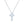 Baguette Moissanite Cross Pendant Necklace