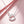 Roman Numeral Heart Stone Charm Necklace