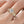 Solitaire Vine Moissanite Engagement Ring