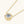 Tiny Moissanite Floral Bezel Pendant Necklace