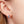 Gradient Ocean Cluster Huggie Hoop Earrings