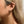 Emerald Cut Moissanite Huggie Hoop Earrings