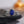 Oval Cabochon Blue Stone Wheat Stack Ring