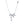 Moissanite Bowknot Ribbon Pendant Necklace