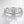 Elegant Moissanite Chain Link Dual Band Ring
