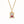 Funny Teddy Bear Heart CZ Pendant Necklace