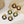 Colorful Enamel Wrapped Loop Stud Earrings