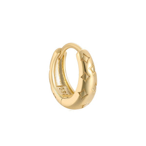 Dainty Multi-shaped Huggie Hoop Earrings