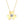 Moissanite Three Leaf Clover Charm Necklace