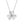 Moissanite Three Leaf Clover Charm Necklace