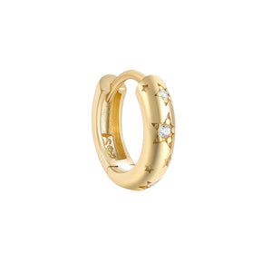 Dainty Multi-shaped Huggie Hoop Earrings