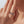 Two-Tone Organic Shape Stackable Open Ring