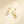 Asymmetric J-Hoop Cushion CZ Drop Earrings