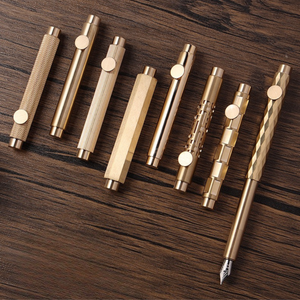 Custom Portable Brass Ballpoint Fountain Pen
