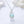 Sparkling Teardrop Opal Leaf Charm Necklace