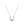 Twisted Horseshoe Teardrop Charm Necklace