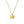 Minimalist Textured Butterfly Charm Necklace