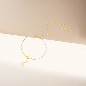 Minimalist Lip Chain Hand Chain Ring Bracelet