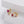 Dainty Heart CZ Accent Huggie Hoop Earrings