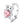Teddy Bear Pink Heart CZ Anxiety Spinner Ring