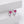 Dainty Heart CZ Accent Huggie Hoop Earrings