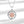 Spinner Floral Compass CZ Pendant Necklace