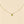 Tiny Olive Green Trillion CZ Pendant Necklace
